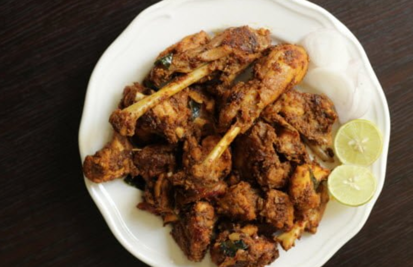 Garlic Chicken Dry / Serni Dry